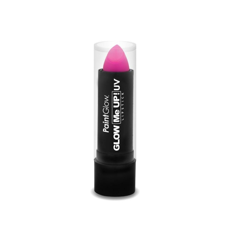 PaintGlow Neon UV-Lippenstift Pink | Ruj UV PaintGlow Neon Pink - carnivalstore.de