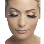 Wimpern Kostüm Frau Kostüm | Eyelashes Black Top and Bottom Set - carnivalstore.de