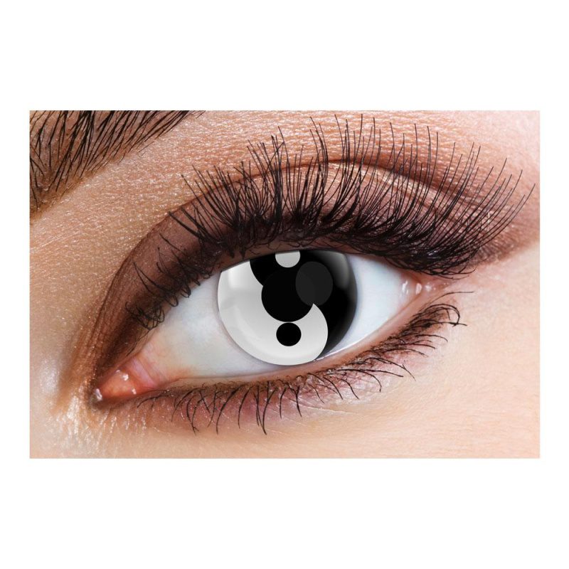 Lentilles de contact Ying Yang 1 jour seulement - carnivalstore.de