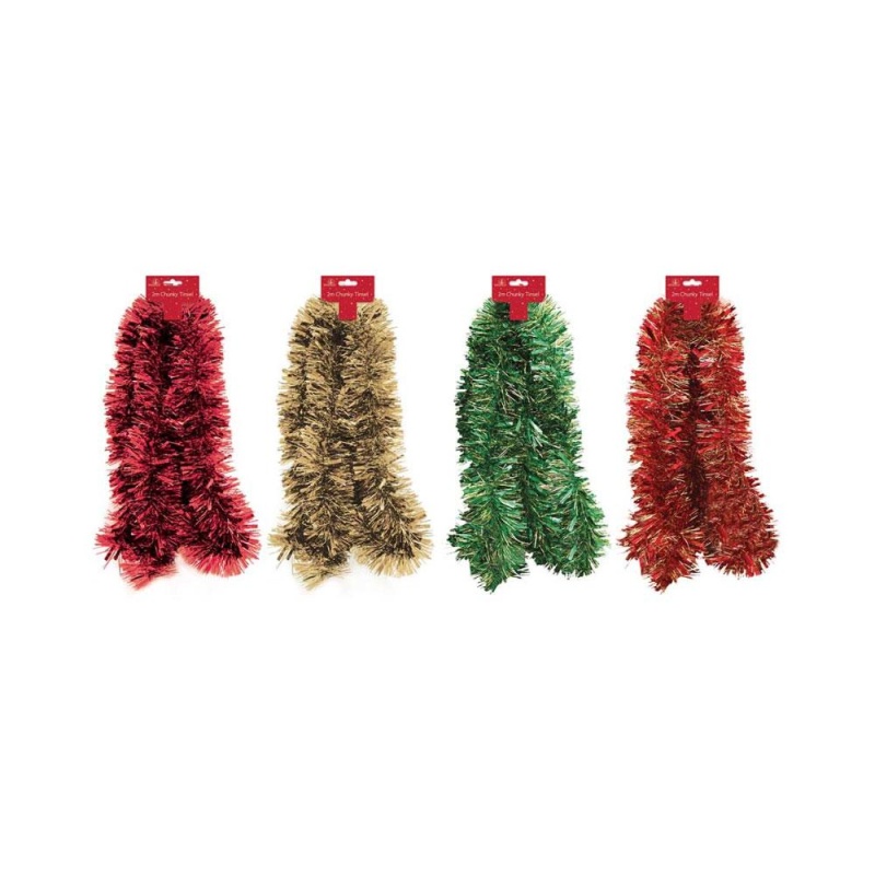 Tinsel - Chunky - Traditionell Mix - carnivalstore.de