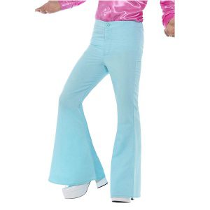 Herren Schlaghose, Blau | Flared Trousers Pánske modré - carnivalstore.de