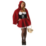 Damen Rotkäppchen-Kostüm für Erwachsene | Rotkäppchen Kostüm für Erwachsene - carnivalstore.de