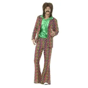 60er Jahre Psychedelic CND Suit | 60S Psychedelic Cnd Suit Multicolored - carnivalstore.de