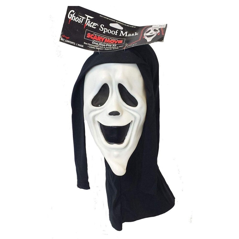 Scream Maske Smiley | Masque et cape Smiley - carnivalstore.de