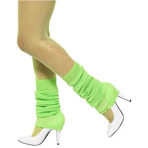 Beinwärmer Grün Neon | Legwarmers Green Neon – carnivalstore.de