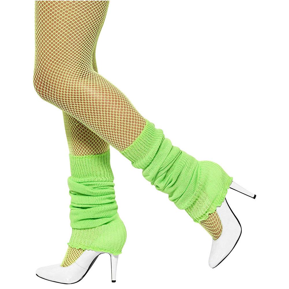 Beinwärmer Grün Neon | Legwarmers Green Neon - carnivalstore.de