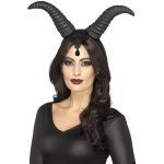 Dämonischen Hörner, Königin auf, Kopfband|Demonic Queen Horns, en diadema - carnivalstore.de