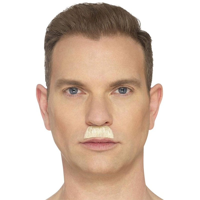 Die Zahnbürste Schnurrbart, blondinė | Dantų šepetėlis Mustache Blonde Hand Knotte - carnivalstore.de