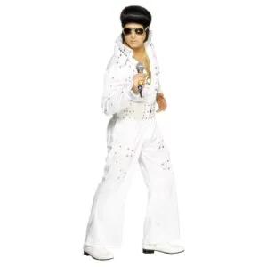 Elvis Presley Kostüm für Herren | Elvis Kostüm, Jumpsuit a Gürtel - carnivalstore.de