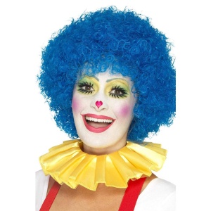 Unisex klaun Kragen | Klaun Neck Ruffle Yellow - carnivalstore.de