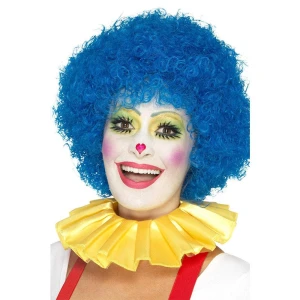 Unisex Clown Kragen | Clown Neck Ruffle Giel - carnivalstore.de