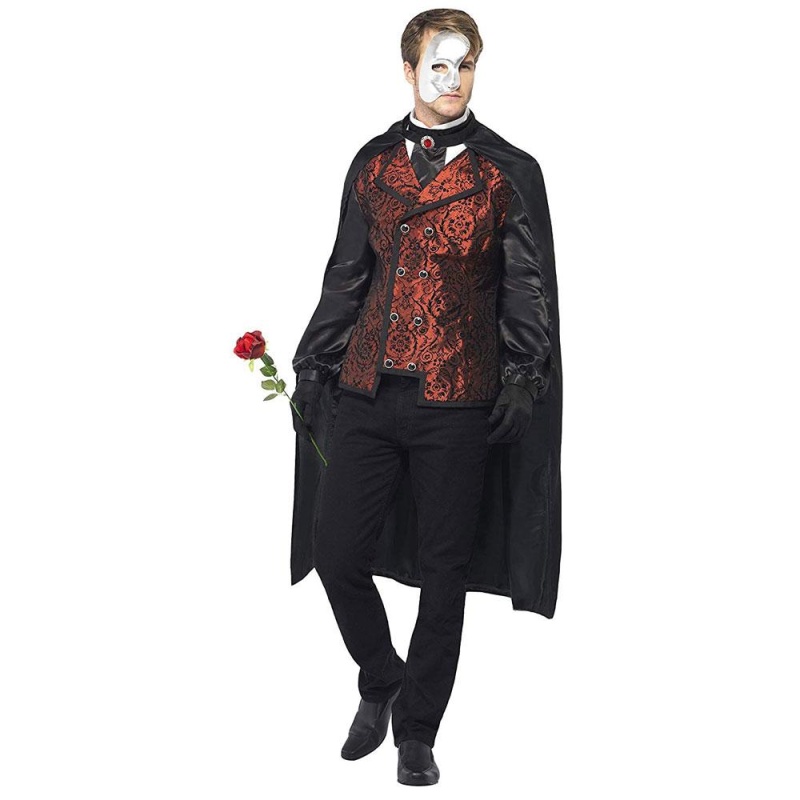 Herren Dark Opera Kostüm | Dark Opera Masquerade Costume - carnivalstore.de