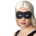 Halbmaske schwarz | Farfalla Czarna maska ​​na oczy - carnivalstore.de