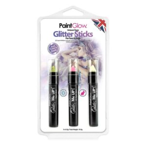 PaintGlow Unicorn Tears Glitter Sticks für Gesicht und Körper | PaintGlow Unicorn Tears Glitter Sticks για πρόσωπο και σώμα - carnivalstore.de