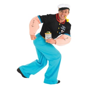 Erwachsener Popeye Kostüm | Popeye-kostuum voor volwassenen - carnavalstore.de