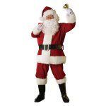 Rubi Plüsch Santa Anzug | Rubi βελούδινο Santa Suit - carnivalstore.de