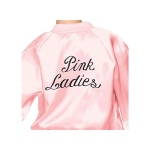 Pink Lady Jacke mit Logo | Grease Pink Ladies Jacket Pink With Logo - carnivalstore.de