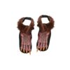 Braune Werwolffüße | Werewolf Brown Shoe Covers - carnivalstore.de