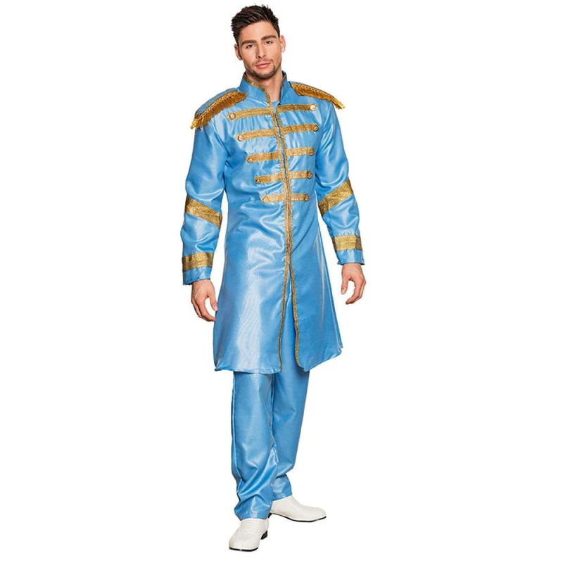 Erwachsenenkostüm Sergente | Sergent Papper Costume blu - Carnival Store GmbH
