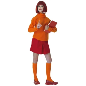 Vilma Kostüm Scooby-DOO | Scooby Doo Erwuessene Velma Kostüm - carnivalstore.de