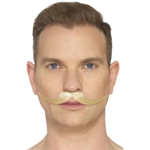 O Schnurrbart Inglês, Loiro | O bigode inglês louro atado à mão - carnavalstore.de