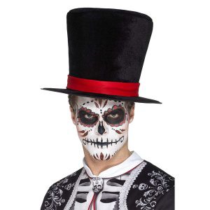 Tag des toten Zylinderhutes | Day of the Dead Top Hat - carnivalstore.de