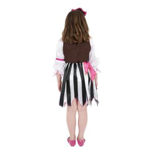 Pirate Girl Costume Pink With Dress Headband