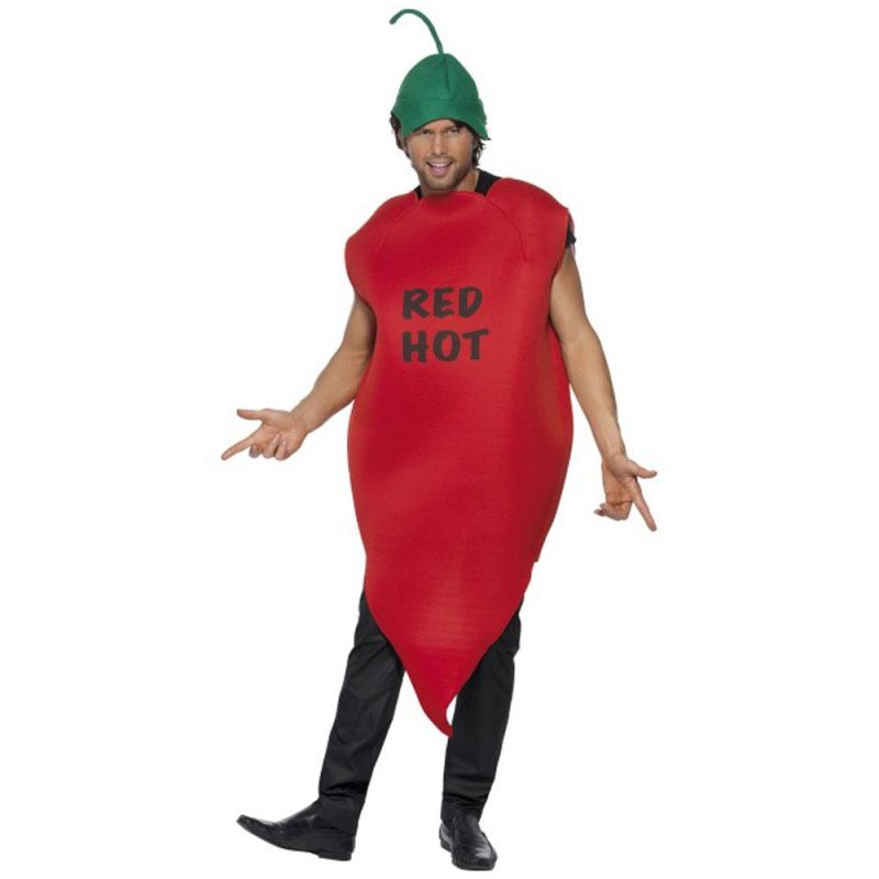 Peperoni-Kostüm für Erwachsene | Costume da peperoncino, Red Hot - carnivalstore.de