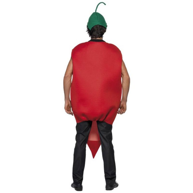 Peperoni-Kostüm für Erwachsene | Traje Chilli Pepper, Red Hot - carnavalstore.de