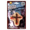 Narben Wunden Verletzungen für Halloween Brandmal Kreuz Horror Party Zombie Tod Tot Blut | Cross Scar Pvc With Adhesive - carnivalstore.de
