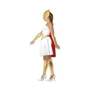 She-Ra Latex Costume with Dress, Latex Chest - carnivalstore.de
