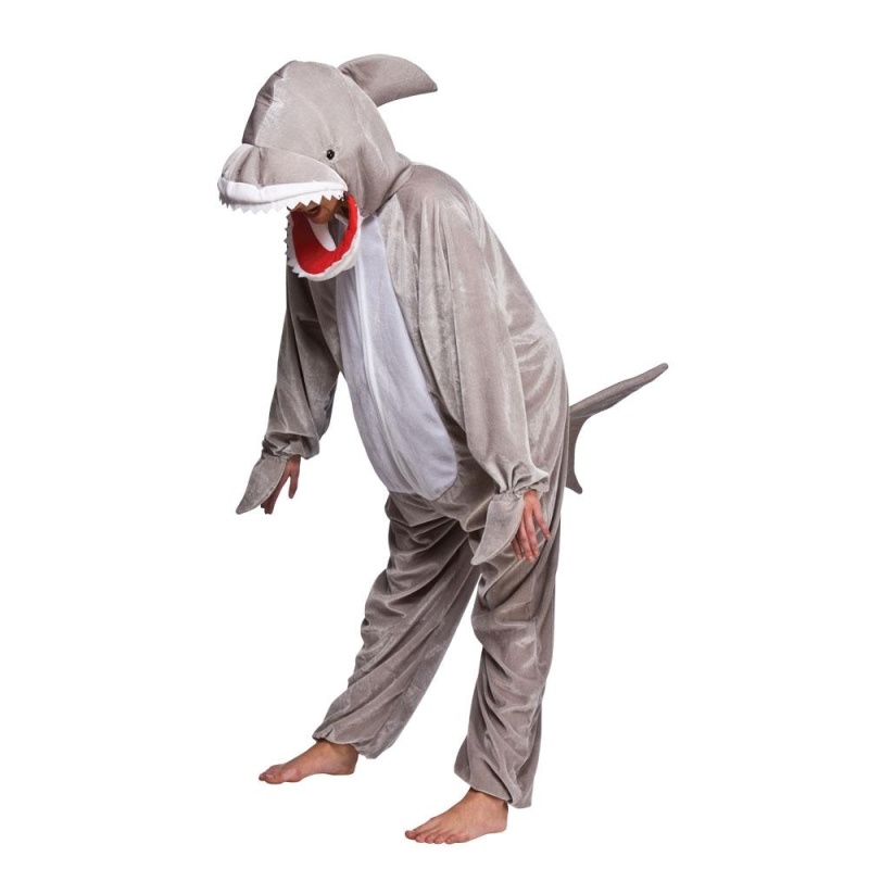 Hai mit offenen Mund Tier Kostüm | Costume da squalo scattante - Carnival Store GmbH