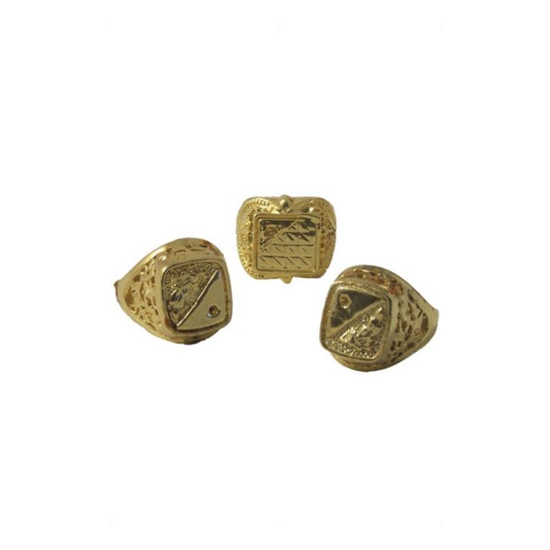 Assorterede ringe Guld 24 - carnivalstore.de