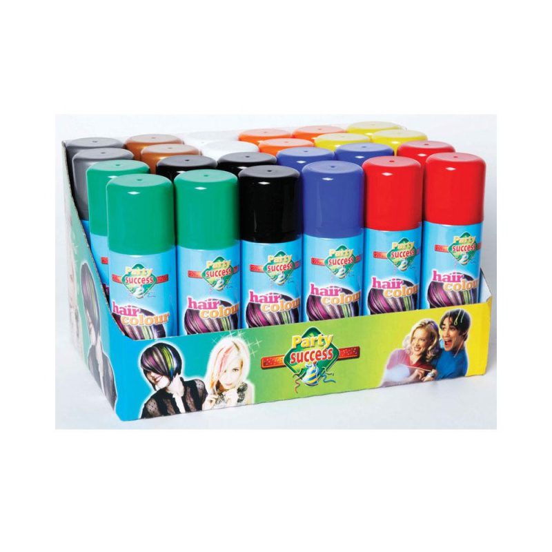 Colourspray 9 Asst (Display) (125 ml) - carnivalstore.de