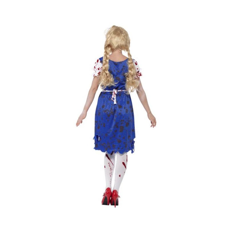 Costume da donna bavarese zombie, con vestito - carnivalstore.de