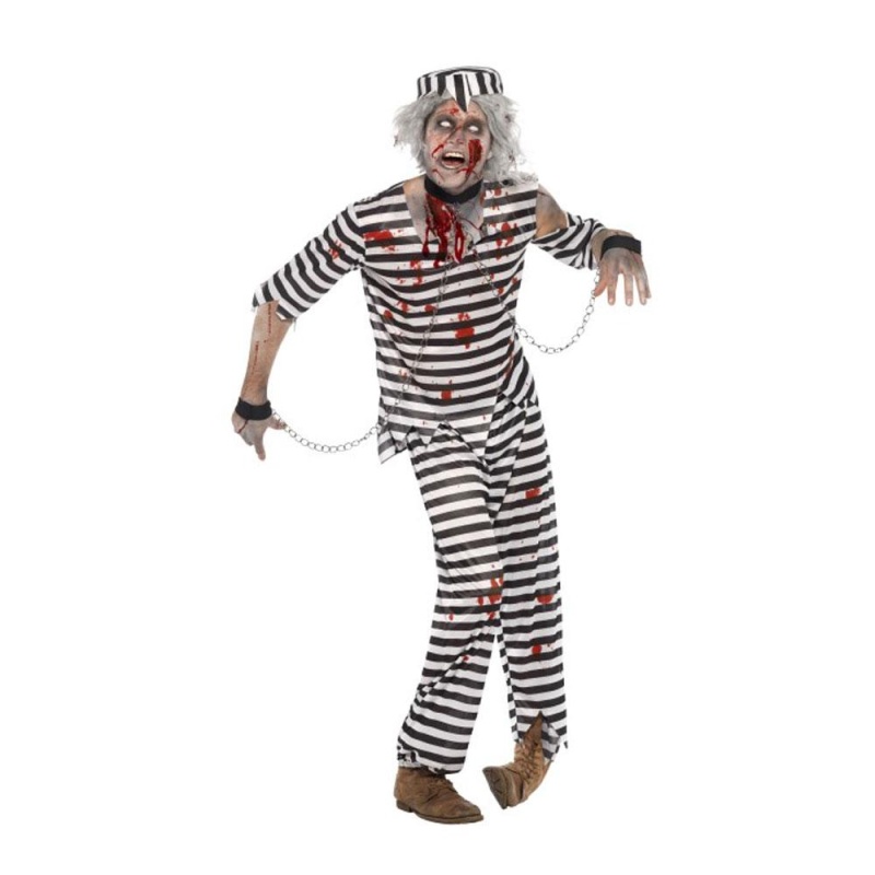 Herren Zombie-Sträfling Kostüm | Zombie Convict Costume - carnivalstore.de