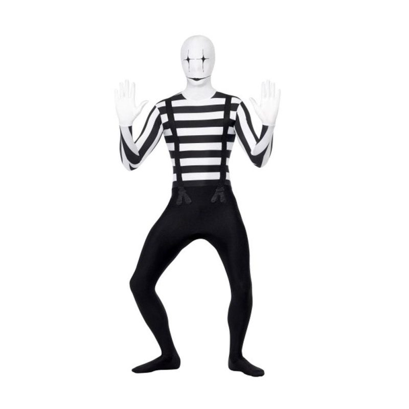 Herren Antroji oda Pantomimos Kostüm | Mime Second Skin Suit – carnivalstore.de