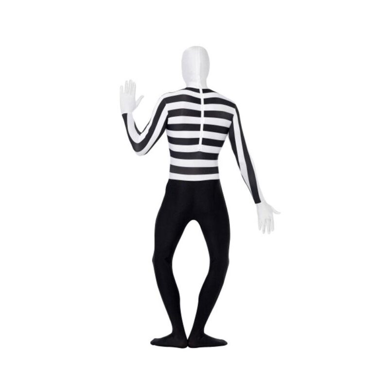 Herren Second Skin Pantomima Kostüm | Mime Second Skin Suit - carnivalstore.de