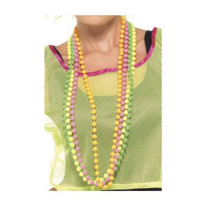 Fluorescerende Perlen 4 Stränge | Kralen Fluorescerende Vier strengen - carnavalstore.de