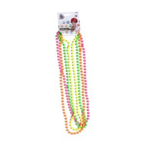 Fluoreszierende Perlen 4 Stränge | Beads Fluorescent Four Strands - carnivalstore.de