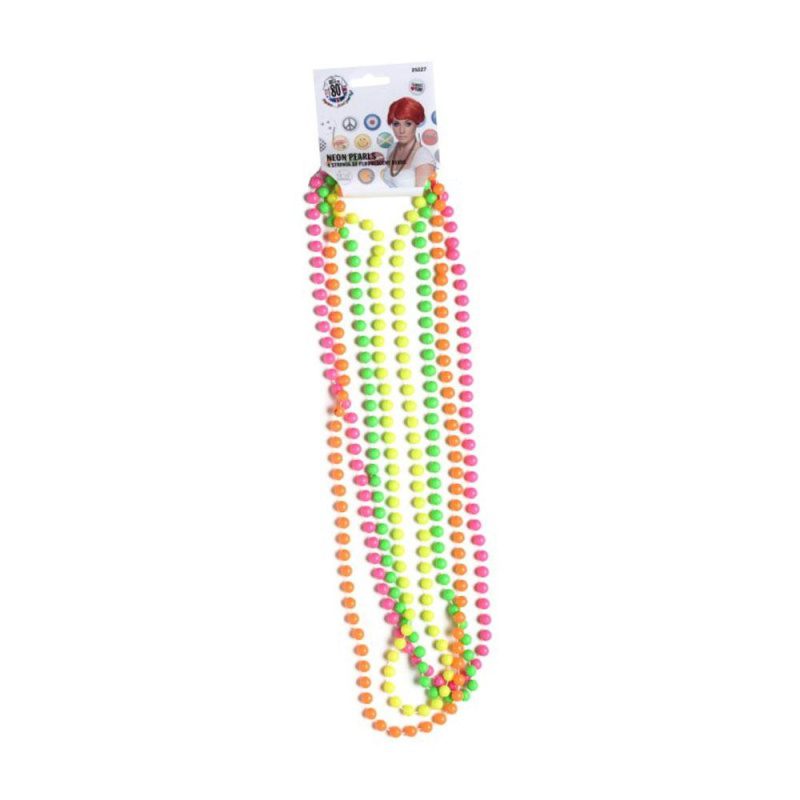 Fluoreszierende Perlen 4 Stränge | Beads Fluorescent Four Strands - carnivalstore.de