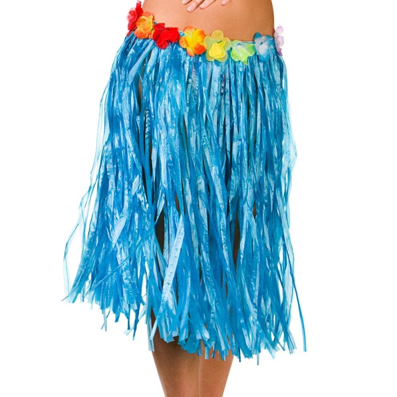 Hawaiian Hula-skjørt 60cm 2 farger - Carnival Store GmbH