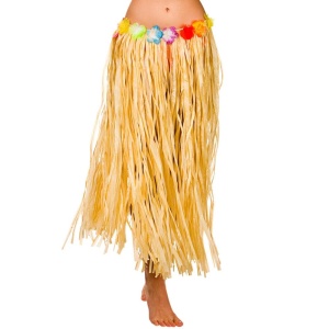 Hawaiian Hula-skjørt 80cm 5 farger - Carnival Store GmbH