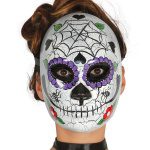 Maske Tag der Toten, Mann | Man Day Of The Dead Mask - carnavalstore.de