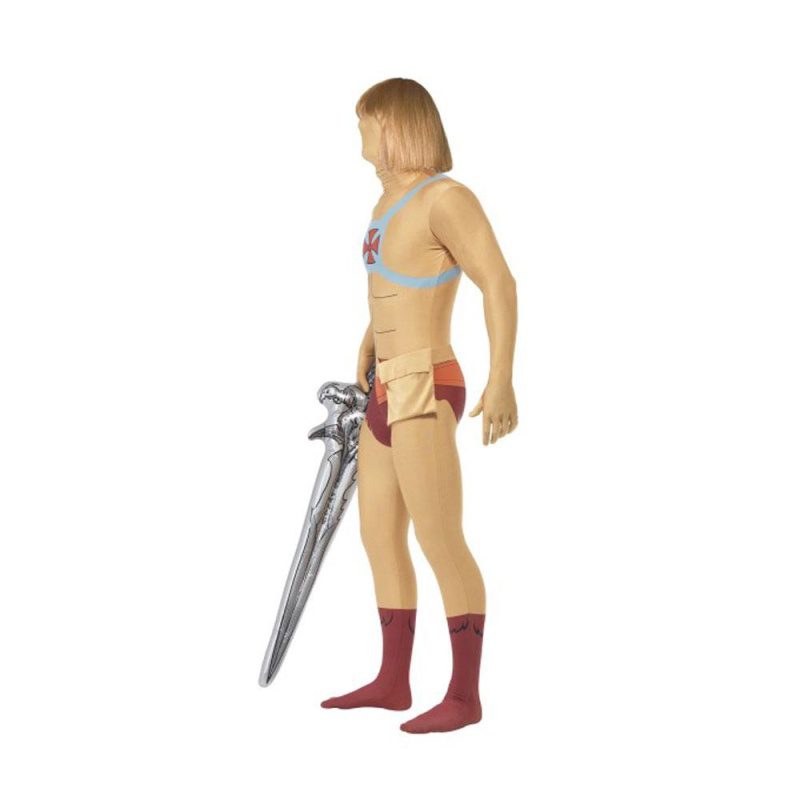 He-Man Second Skin, met heuptasje, verborgen gulp en opening onder de kin - carnavalstore.de