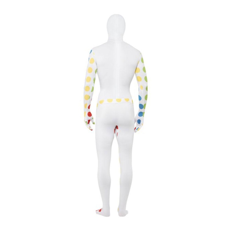 Twister Second Skin, White, with Bum Bag, Concealed Fly and Under Chin Opening - carnivalstore.de