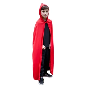 Capa con capucha para niños - ROJA - carnivalstore.de