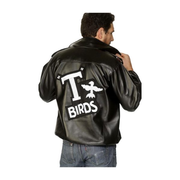 T-Bird With Embroidered Logo Jacket, Black - carnivalstore.de