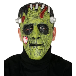 Green Monster Maske mit Schrauben | Maska zelene pošasti z vijaki - carnivalstore.de