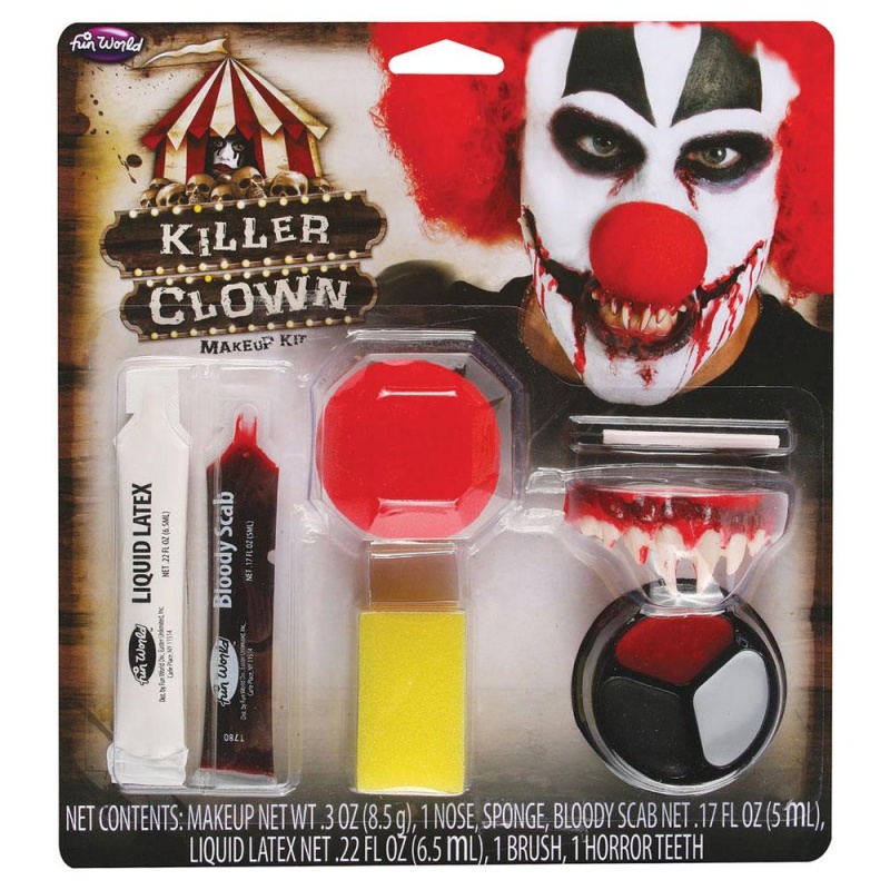 Sada postavičiek Killer Clown - carnivalstore.de